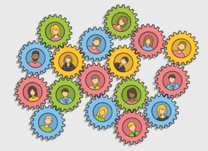 inclusief radarnetwerk van engineers