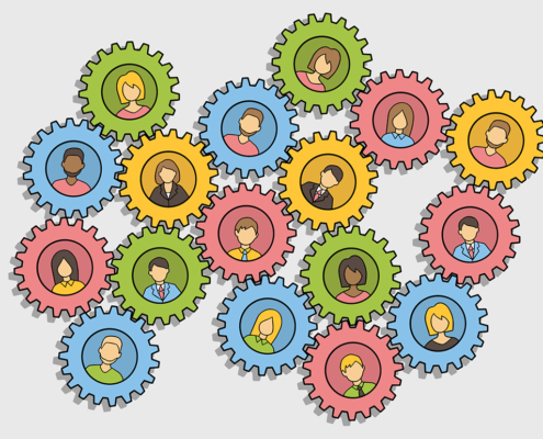 inclusief radarnetwerk van engineers